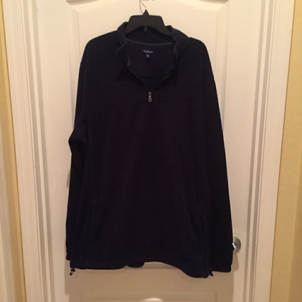 Croft & Barrow Navy Pullover - Picture 2 of 5